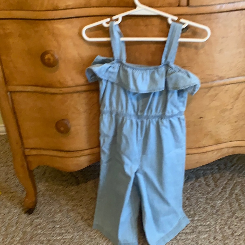 Denim romper